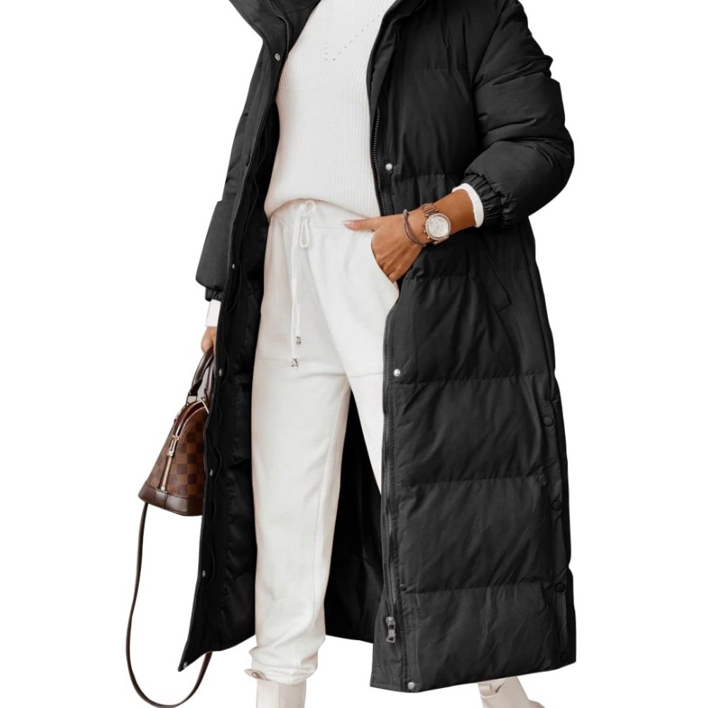 Men's Black Puffer Coat